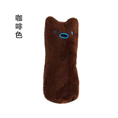 Interactive Catnip Plush Chew Toy & Teeth Grinding Kitten Toy