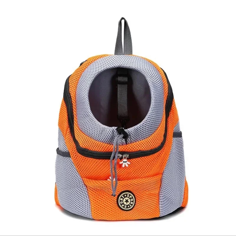 Breathable Front-Pack Adjustable Dog & Cat Travel Backpack Carrier