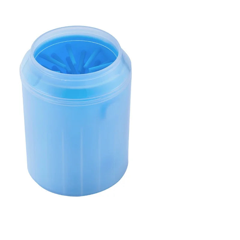 Portable Silicone Dog Paw Cleaner Cup & Gentle Foot Washing Brush