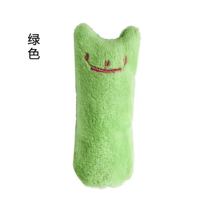 Interactive Catnip Plush Chew Toy & Teeth Grinding Kitten Toy