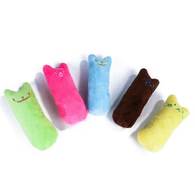 Interactive Catnip Plush Chew Toy & Teeth Grinding Kitten Toy