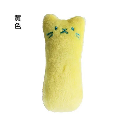 Interactive Catnip Plush Chew Toy & Teeth Grinding Kitten Toy