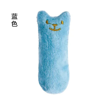 Interactive Catnip Plush Chew Toy & Teeth Grinding Kitten Toy