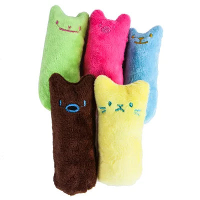 Interactive Catnip Plush Chew Toy & Teeth Grinding Kitten Toy