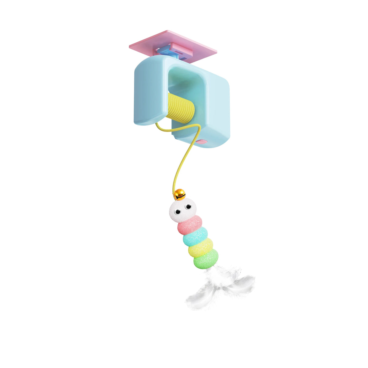 Automatic Hanging Electric Flying Bird Interactive Doorway Cat Toy
