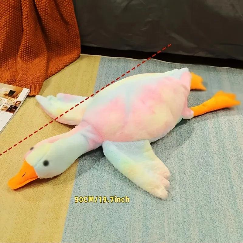 50cm Soft Anxiety-Relieving Duck Plush Toy & Companion for Dogs & Cats