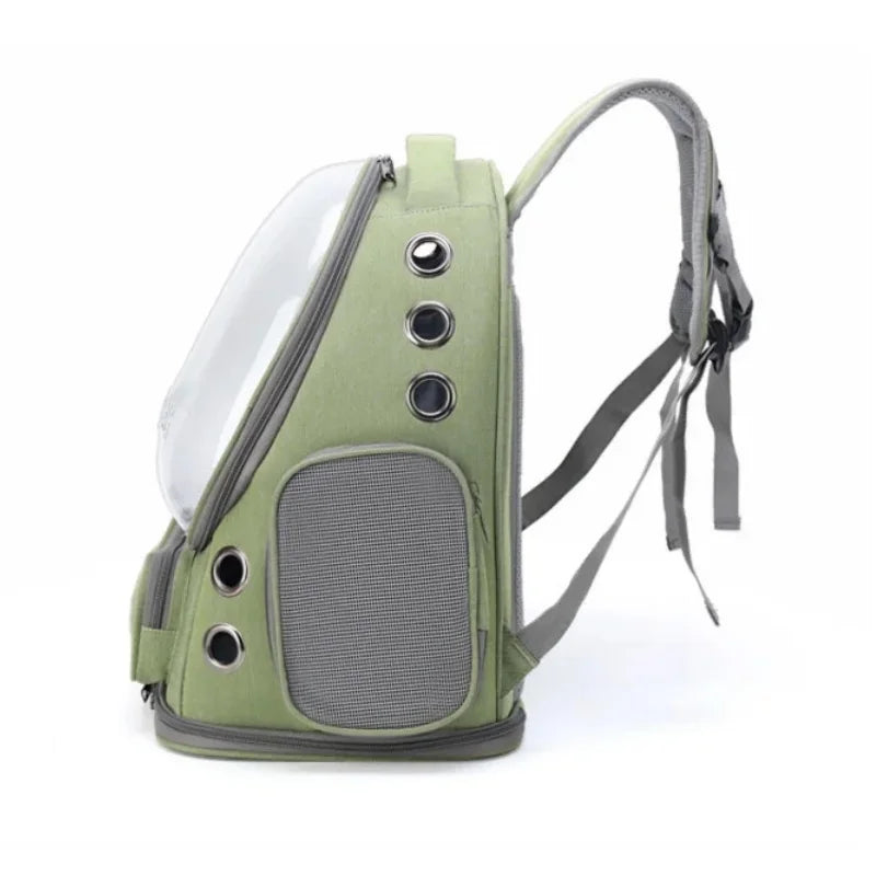 Breathable Transparent Outdoor Travel Cat Carrier Backpack
