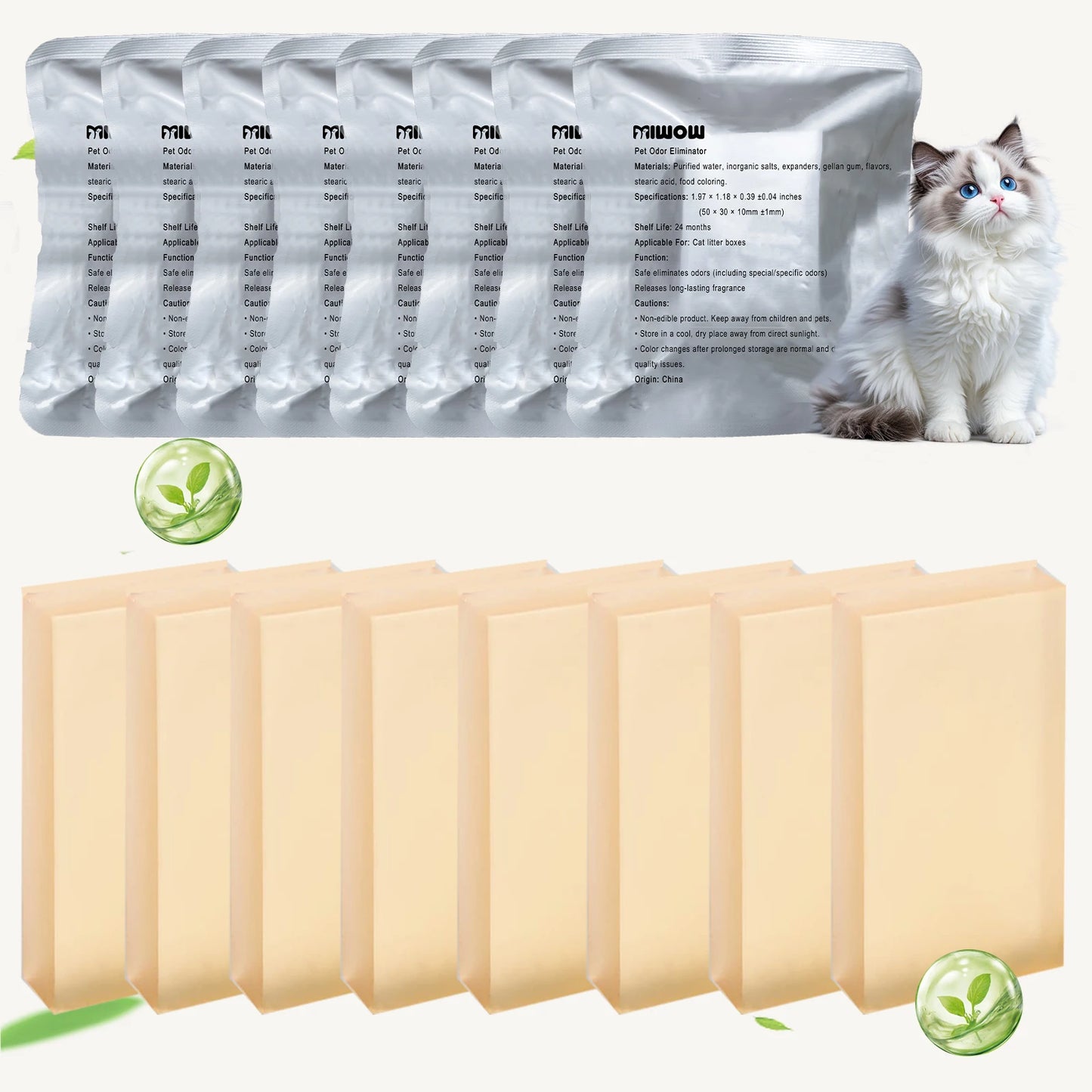 Smart Cat Litter Box Deodorizer Replacement Filters