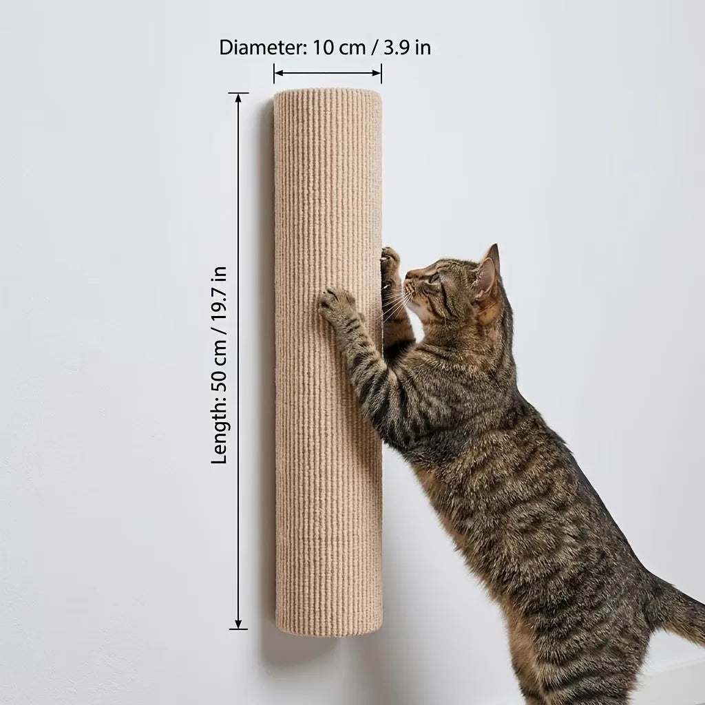 High-Adhesion Cat Scratching Post & Furniture Protector Mat