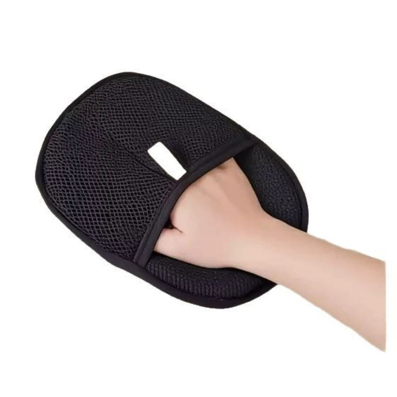 Portable Washable Pet Hair Remover & Grooming Dehairing Gloves