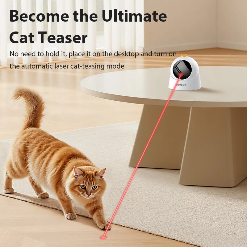 ROJECO Automatic Smart Electric Interactive Laser Cat Toy