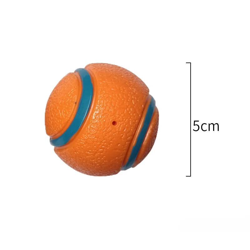 Tough Elastic Dog Fetch & Chew Ball for Interactive Play
