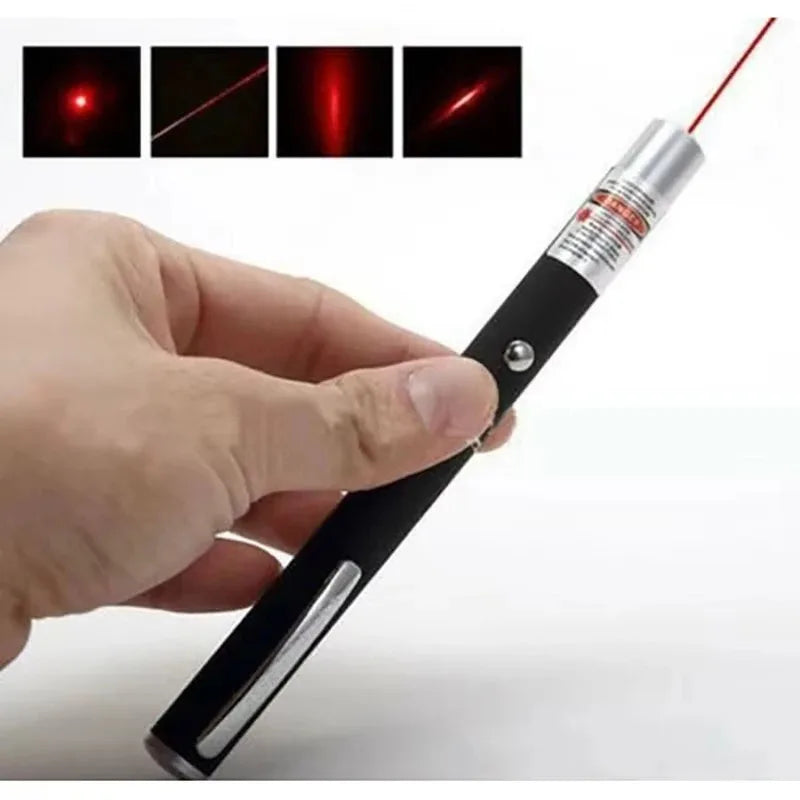 Interactive LED Laser Pointer & Flashlight Cat Toy Pen