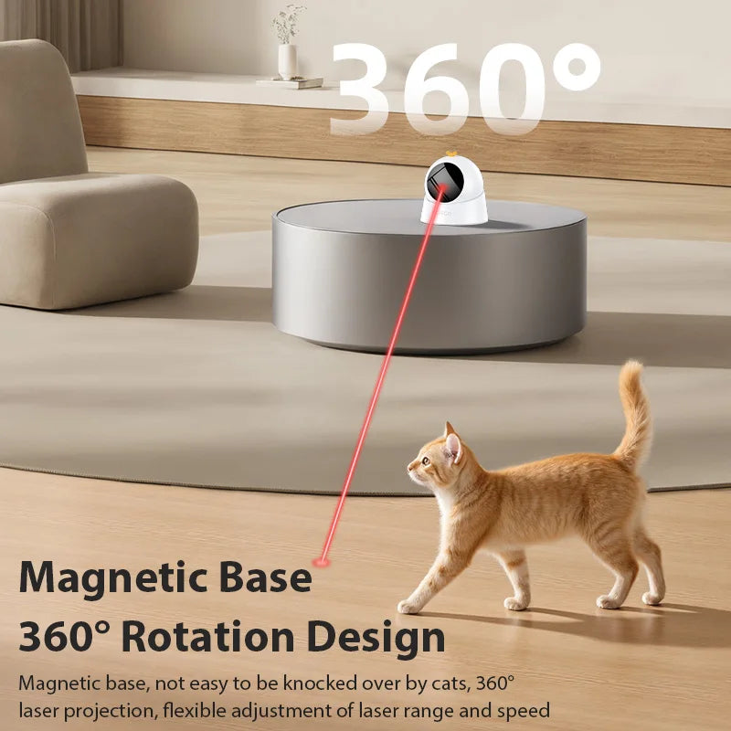 ROJECO Automatic Smart Electric Interactive Laser Cat Toy