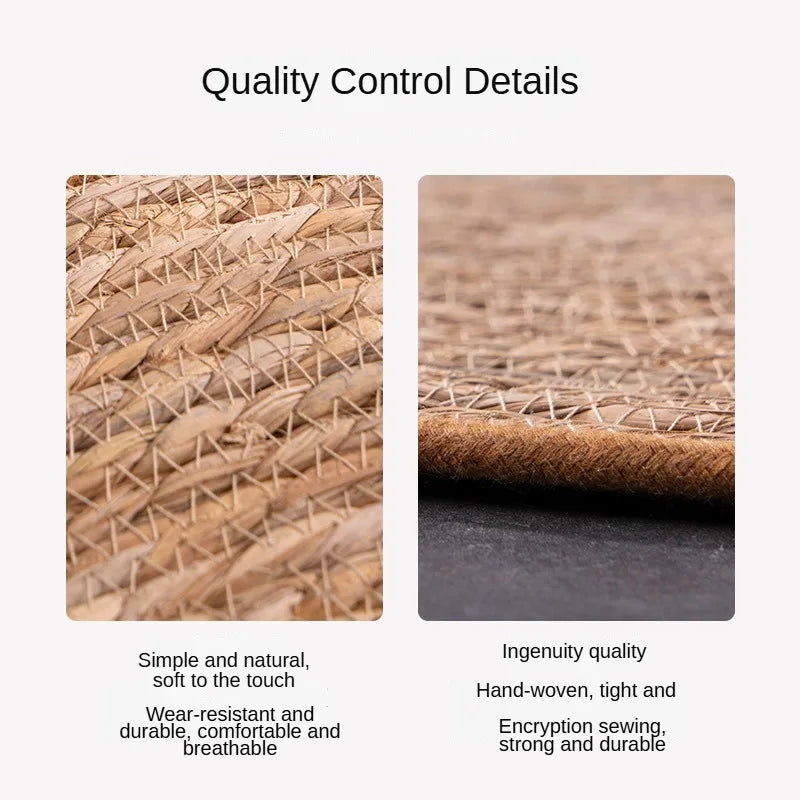 Rattan Cat Scratching Mat & Furniture Protector Pad