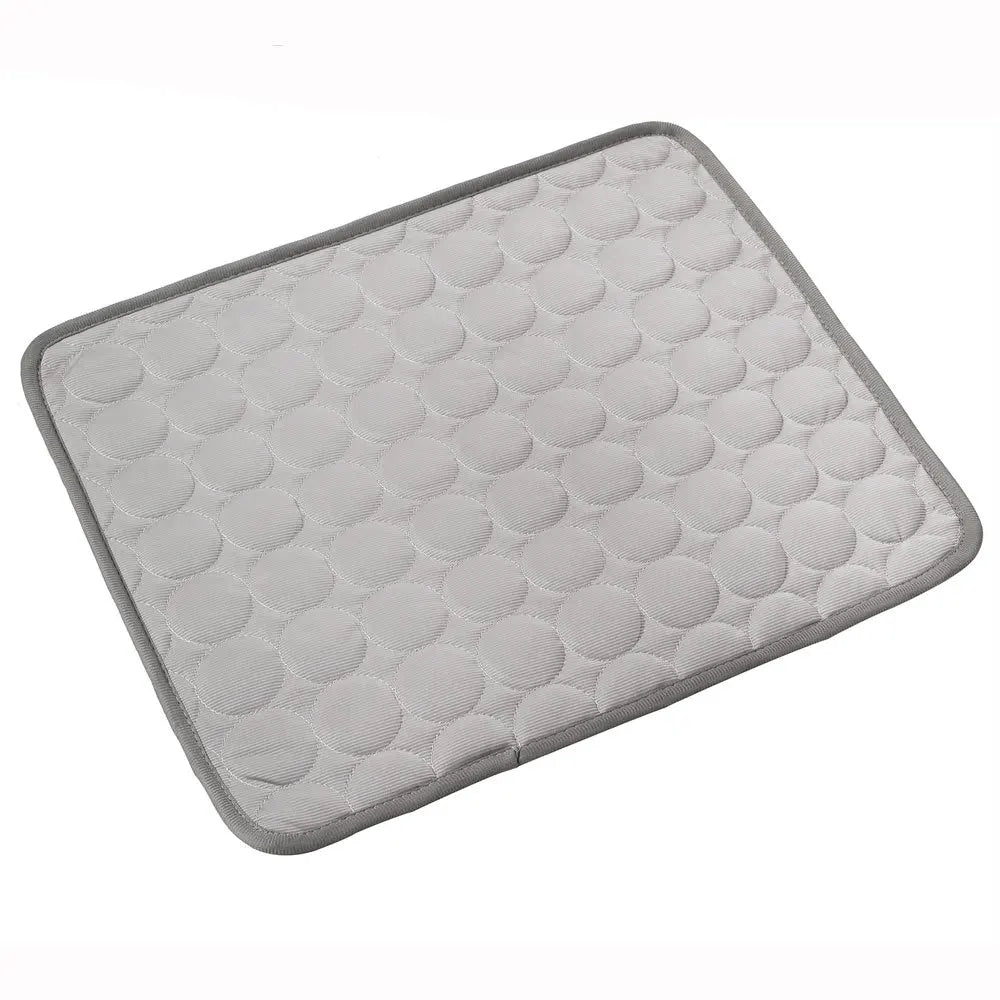 Summer Self-Cooling Pet Mat & Breathable Ice Pad Blanket for Dogs & Cats