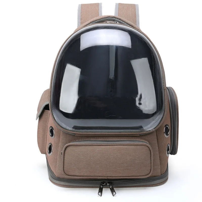 Breathable Transparent Outdoor Travel Cat Carrier Backpack