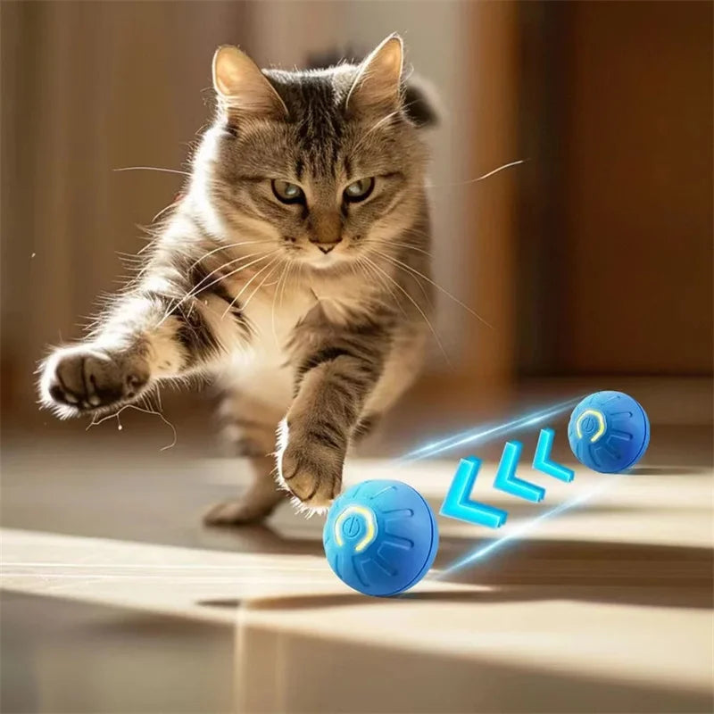 Smart Electronic Interactive Bouncing & Moving Dog & Cat Toy Ball