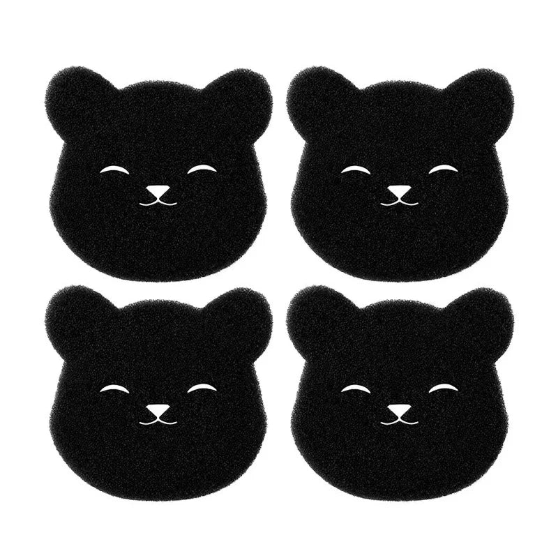 Reusable Washing Machine Pet Hair Remover & Bear Sticky Sponge Catcher