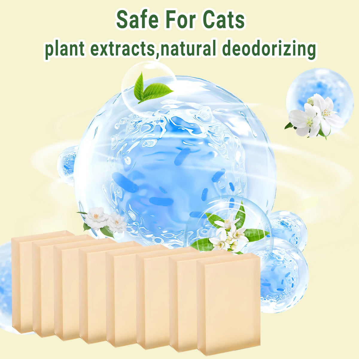 Smart Cat Litter Box Deodorizer Replacement Filters
