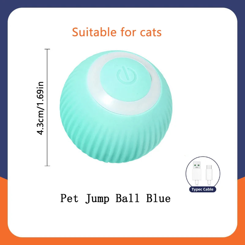 Smart Electronic Interactive Bouncing & Moving Dog & Cat Toy Ball