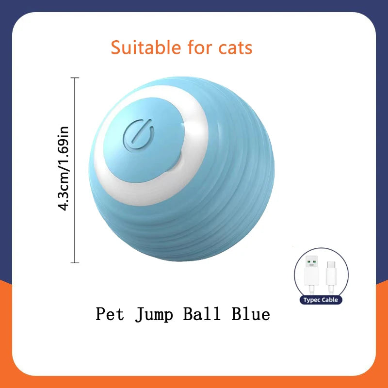 Smart Electronic Interactive Bouncing & Moving Dog & Cat Toy Ball