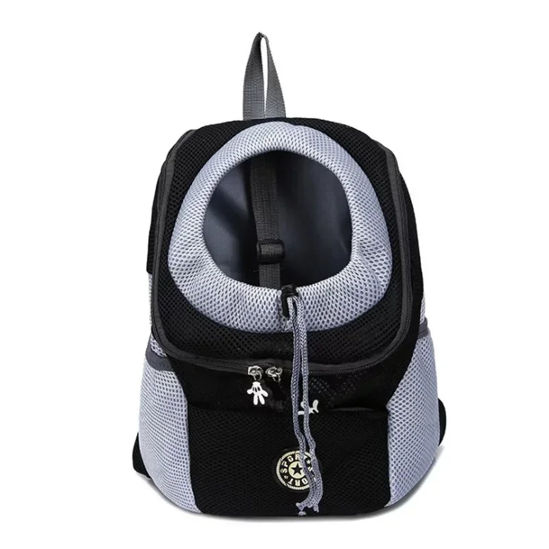 Breathable Front-Pack Adjustable Dog & Cat Travel Backpack Carrier