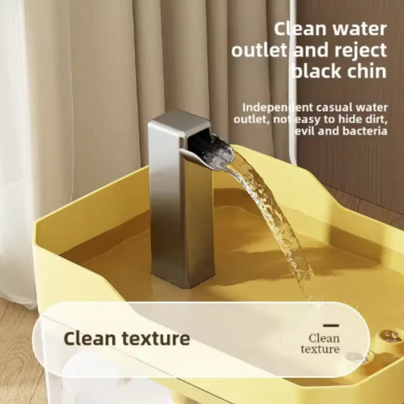 Automatic Cat Water Fountain with Filter & Circulating Dispenser