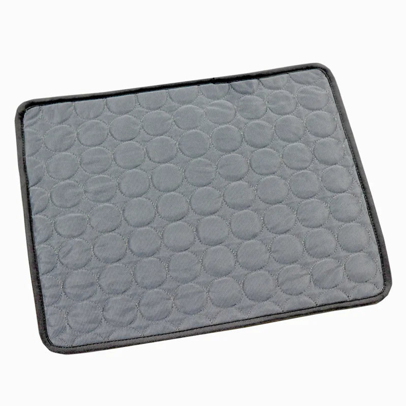 Summer Self-Cooling Pet Mat & Breathable Ice Pad Blanket for Dogs & Cats