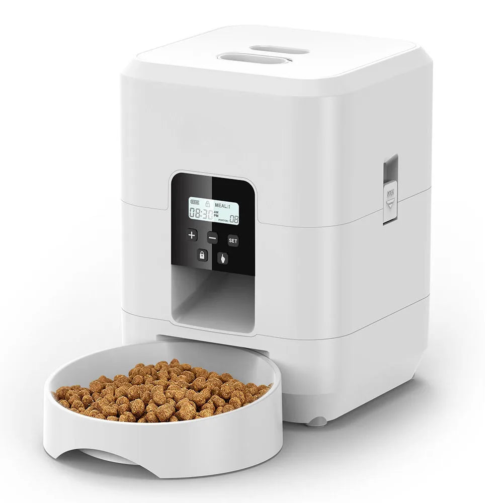 Smart Automatic Timed Pet Feeder & Wi-Fi Enabled Cat/Dog Food Dispenser Bowl