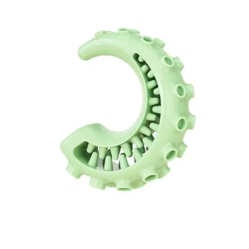 Bite-Resistant Dog Teething Chew Stick & Treat Dispenser Toy