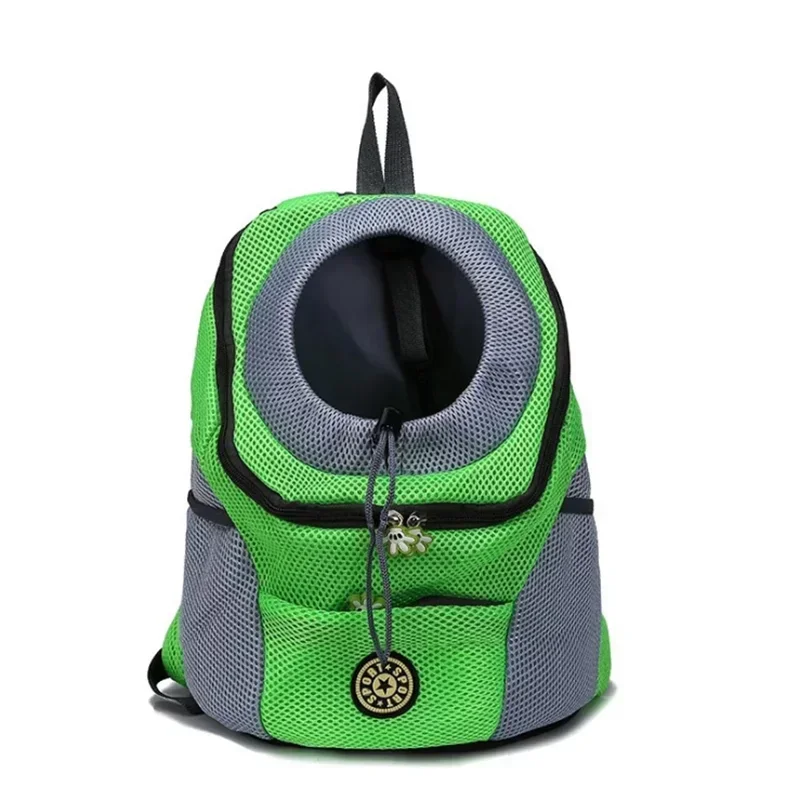 Breathable Front-Pack Adjustable Dog & Cat Travel Backpack Carrier