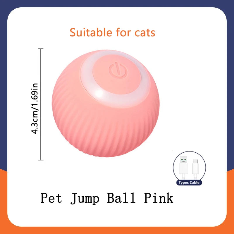 Smart Electronic Interactive Bouncing & Moving Dog & Cat Toy Ball