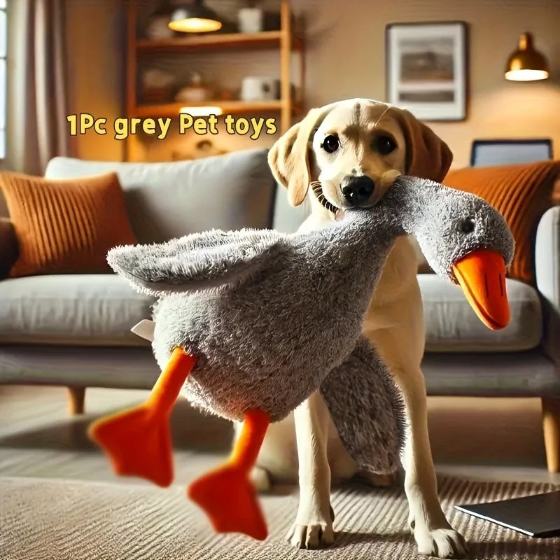 50cm Soft Anxiety-Relieving Duck Plush Toy & Companion for Dogs & Cats