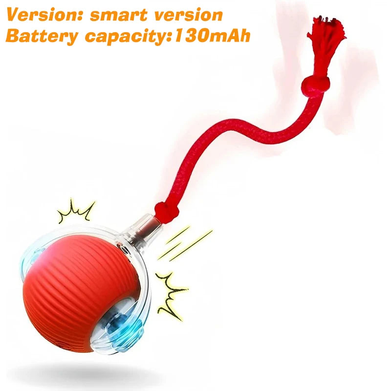 Automatic Rolling & Interactive Smart Dog Toy Ball with Tail & Sound