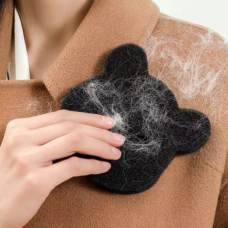 Reusable Washing Machine Pet Hair Remover & Bear Sticky Sponge Catcher