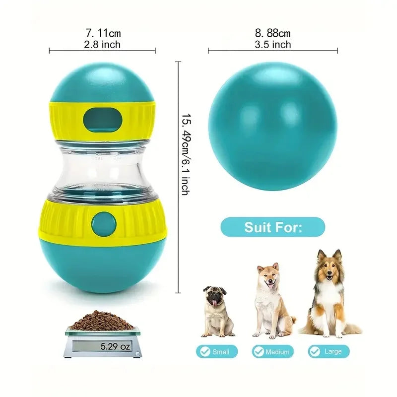 Bite-Resistant Dog Teething Chew Stick & Treat Dispenser Toy