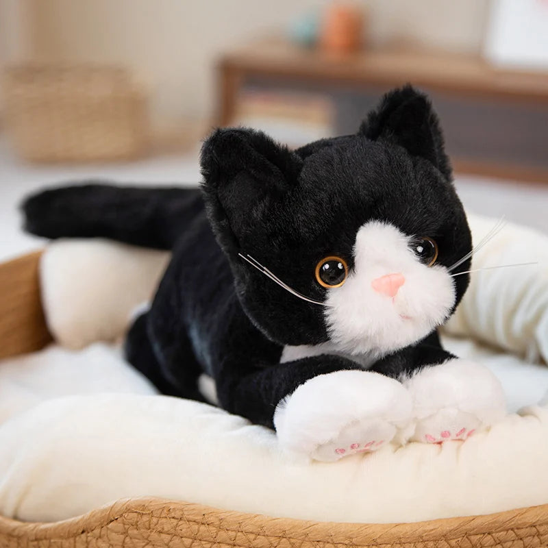 53cm Soft Stuffed Long Cat Plush Pillow Toy