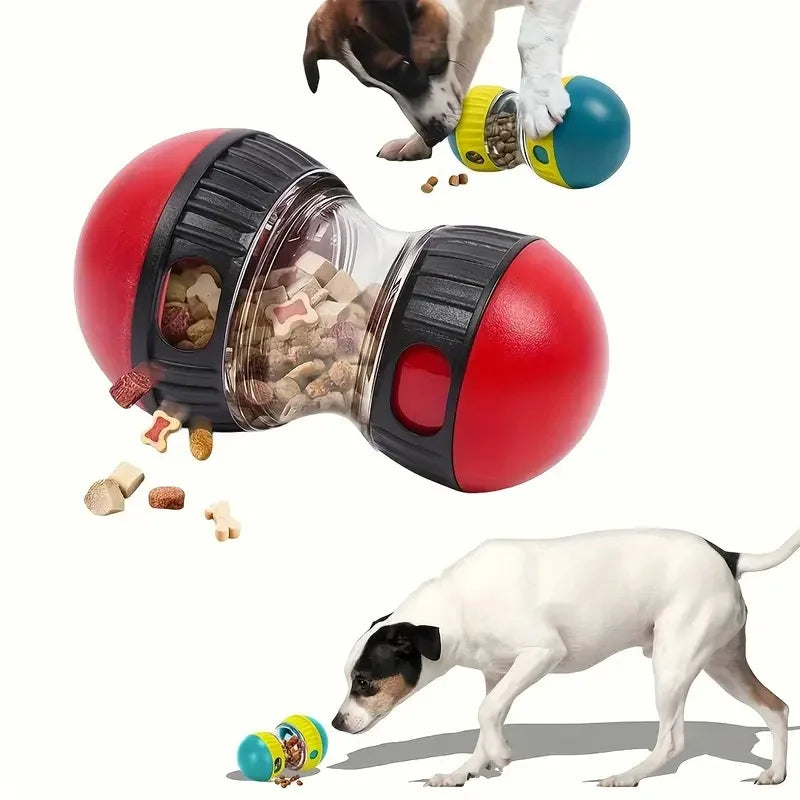 Bite-Resistant Dog Teething Chew Stick & Treat Dispenser Toy