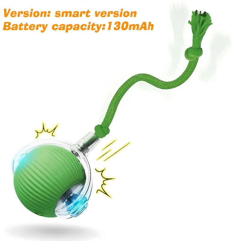 Automatic Rolling & Interactive Smart Dog Toy Ball with Tail & Sound