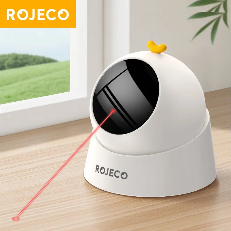 ROJECO Automatic Smart Electric Interactive Laser Cat Toy