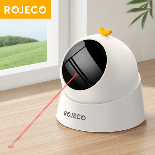 ROJECO Automatic Smart Electric Interactive Laser Cat Toy