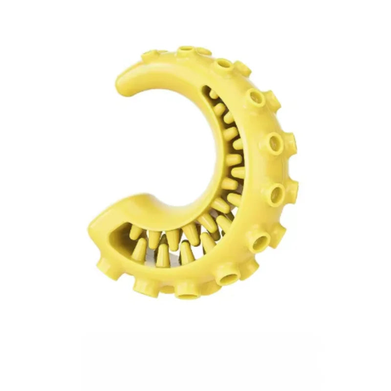 Bite-Resistant Dog Teething Chew Stick & Treat Dispenser Toy