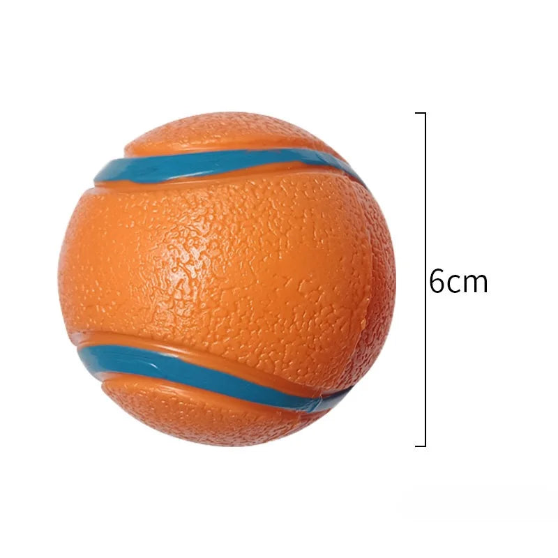 Tough Elastic Dog Fetch & Chew Ball for Interactive Play