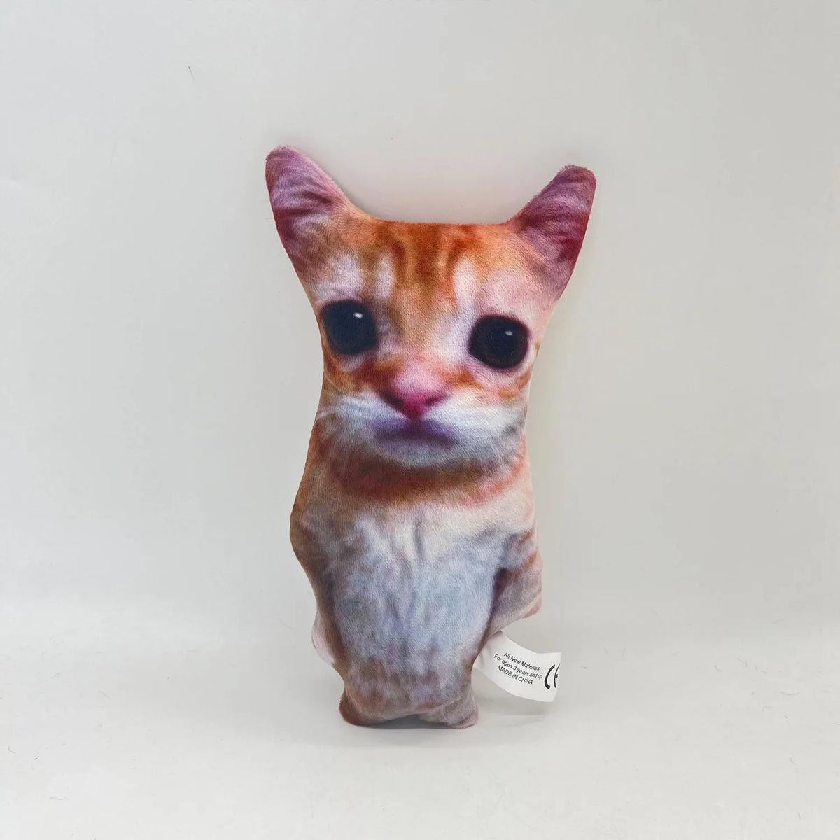 Cute 21cm El Gato Meme Plush Toy – Soft Stuffed Cat Doll Gift