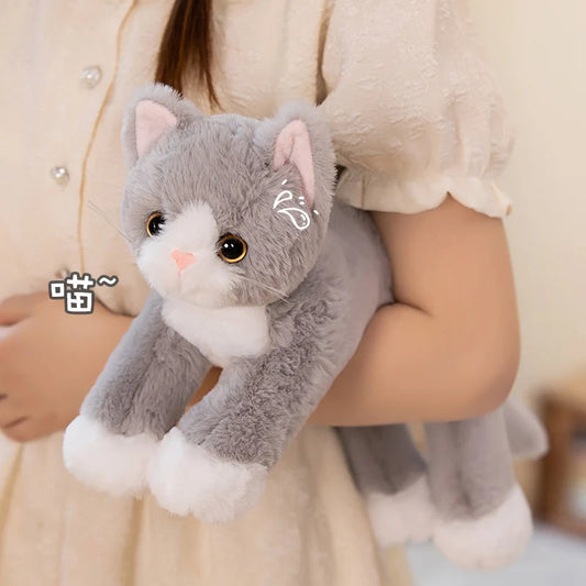 53cm Soft Stuffed Long Cat Plush Pillow Toy