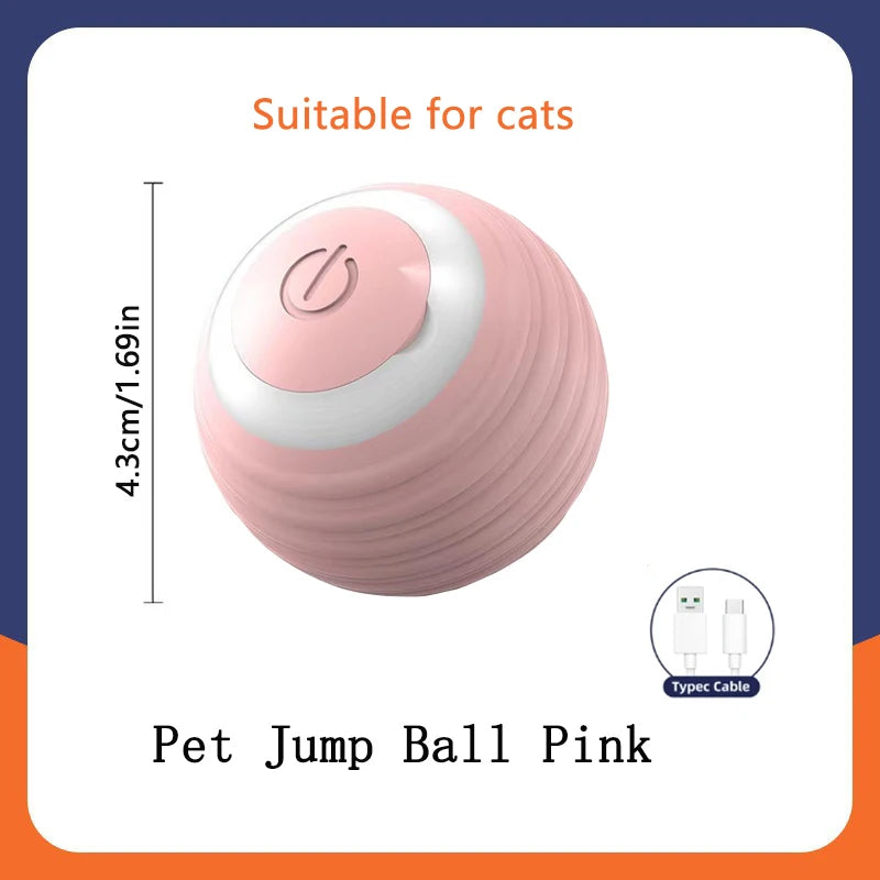 Smart Electronic Interactive Bouncing & Moving Dog & Cat Toy Ball