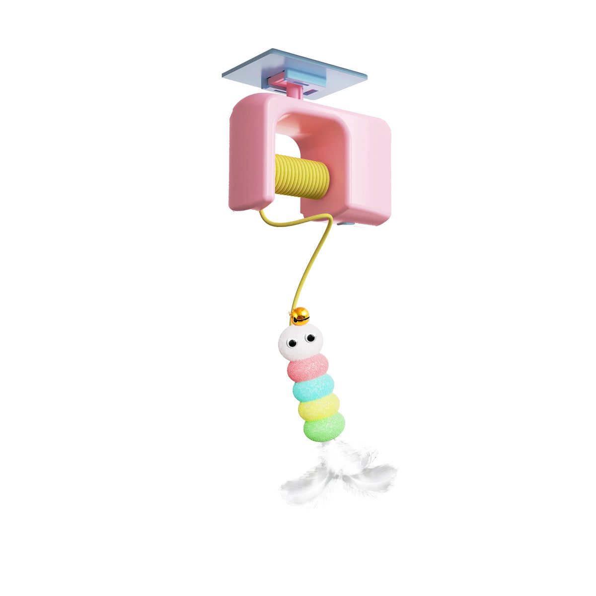 Automatic Hanging Electric Flying Bird Interactive Doorway Cat Toy