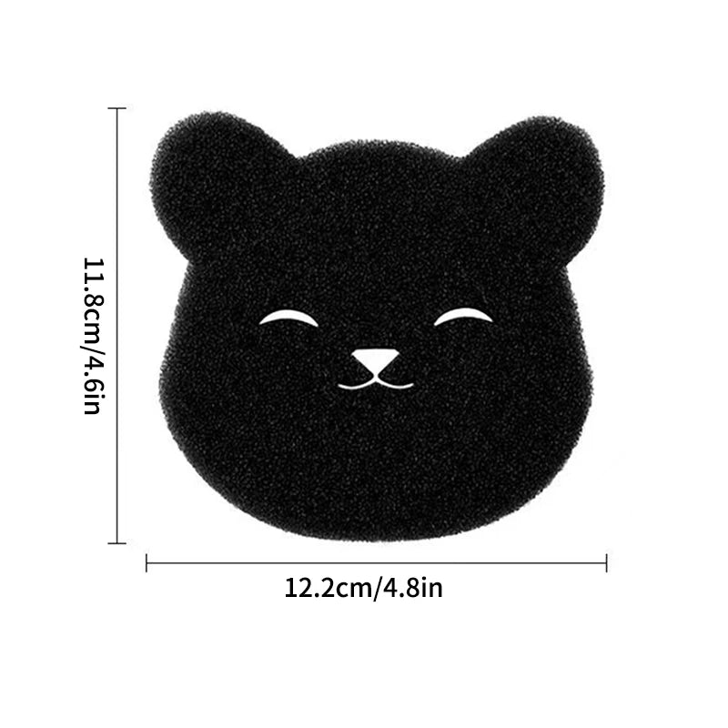 Reusable Washing Machine Pet Hair Remover & Bear Sticky Sponge Catcher