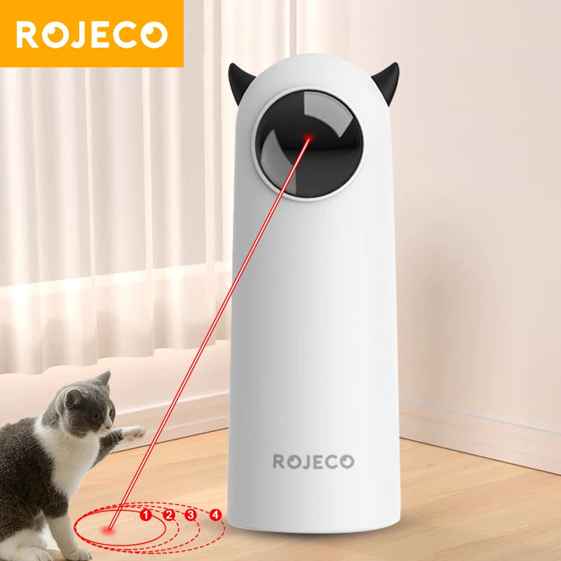 ROJECO Electronic Handheld & Automatic LED Laser Cat Toy